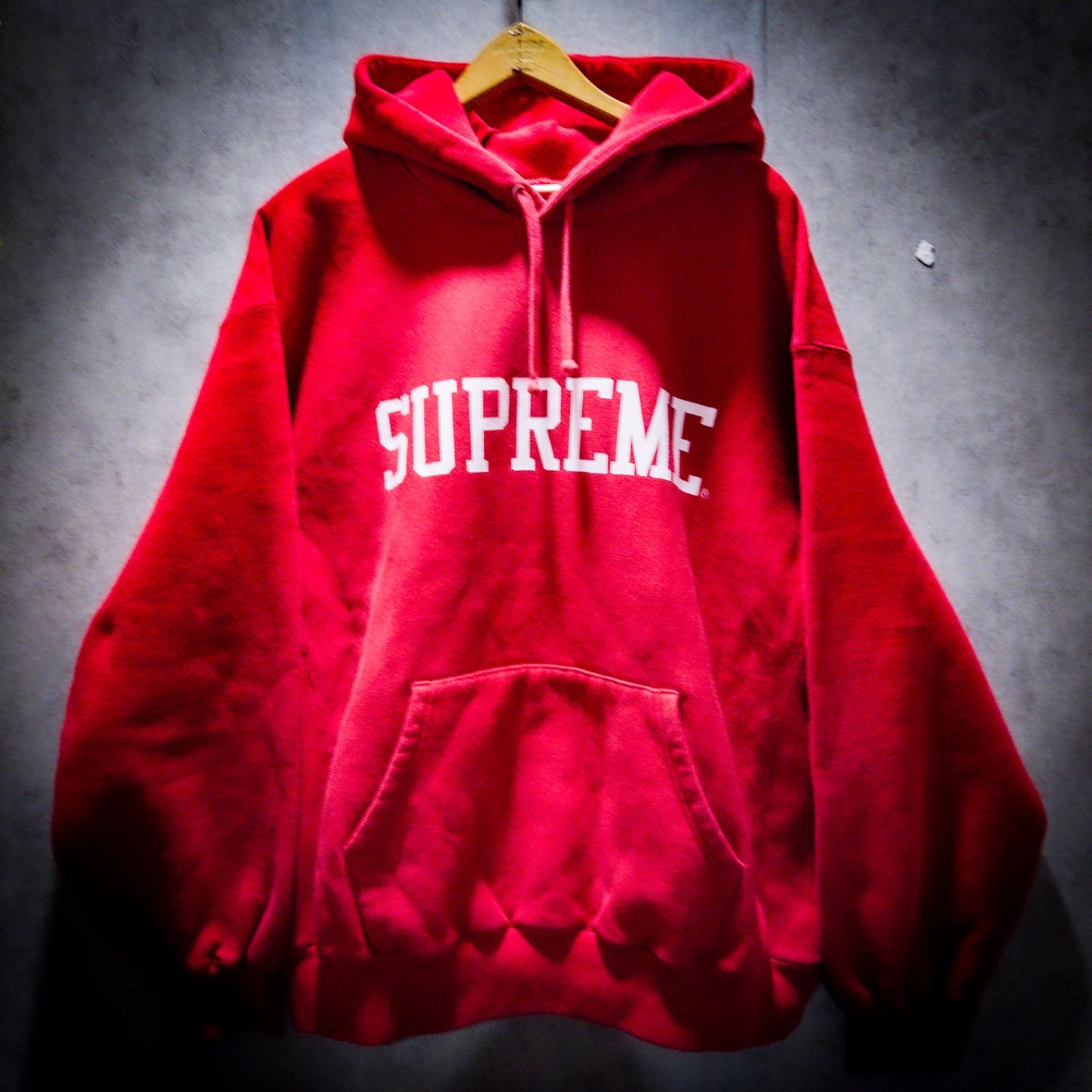 Supreme Varsity Hooded Sweatshirt RED 赤サイズM