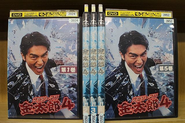 サラリーマン金太郎4　全5巻DVDSET[レンタル用]高橋克典/羽田美智子 DVD サラリーマン金太郎4 全5巻 高橋克典 羽田美智子 ※ケース