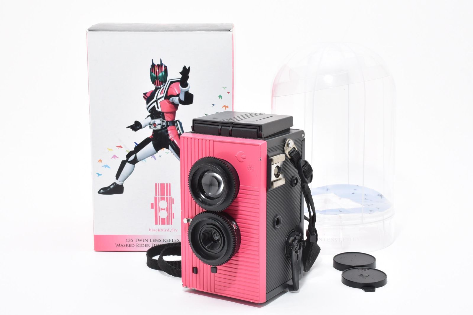 品 仮面ライダーディケイド Blackbird fly ブラックバードフライ ピンク 2眼レフカメラ LL166 5241