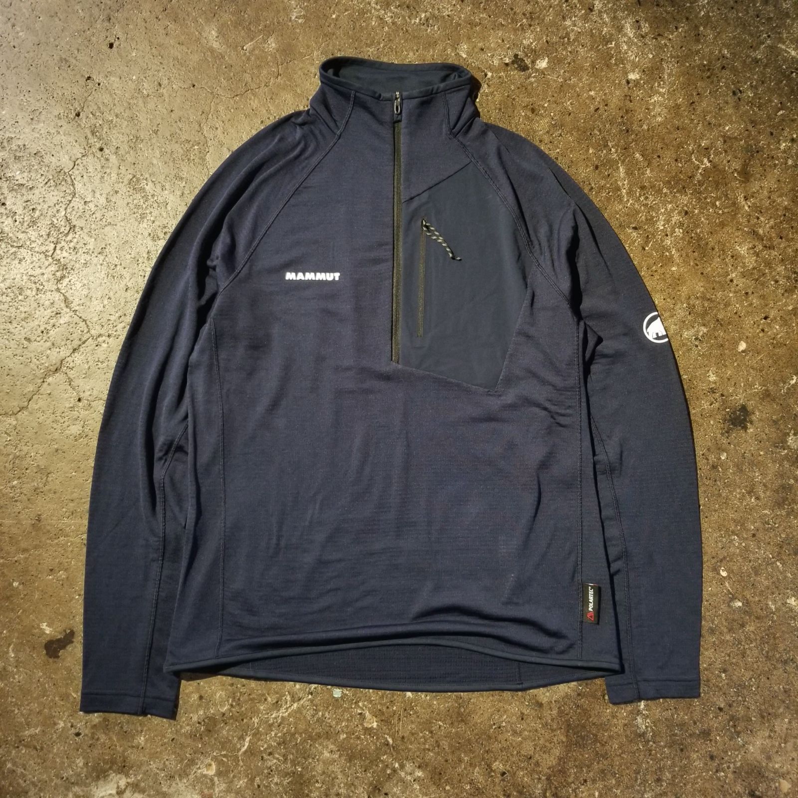 MAMMUT 25ss Aenergy Light ML Half Zip Pull AF L マムート
