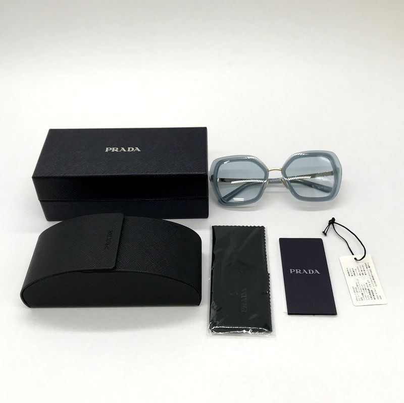 新品未使用　PRADA プラダ サングラス　SPR53Y PRADA サングラス SPR53Y アイウェア メガネ フルリム UV対策