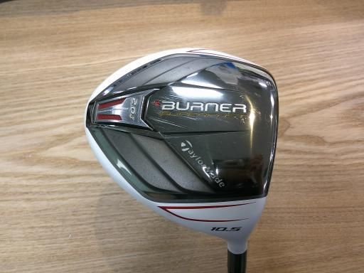 中古】 テーラーメイド BURNER SUPER FAST 2.0J(レッド) 10.5
