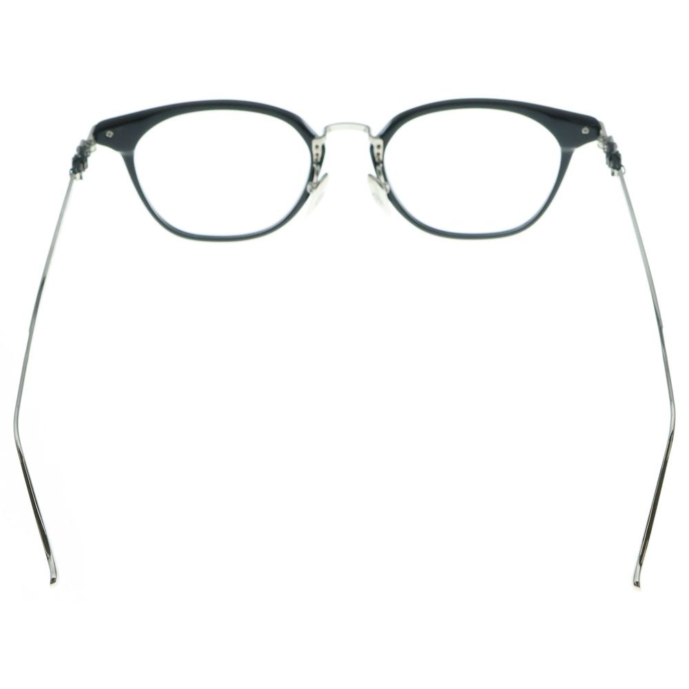 CHROME HEARTS クロムハーツ SHAGASS シャガス クロステンプル ウェリントンフレーム クリアレンズ メガネ 眼鏡 アイウェア ブラック