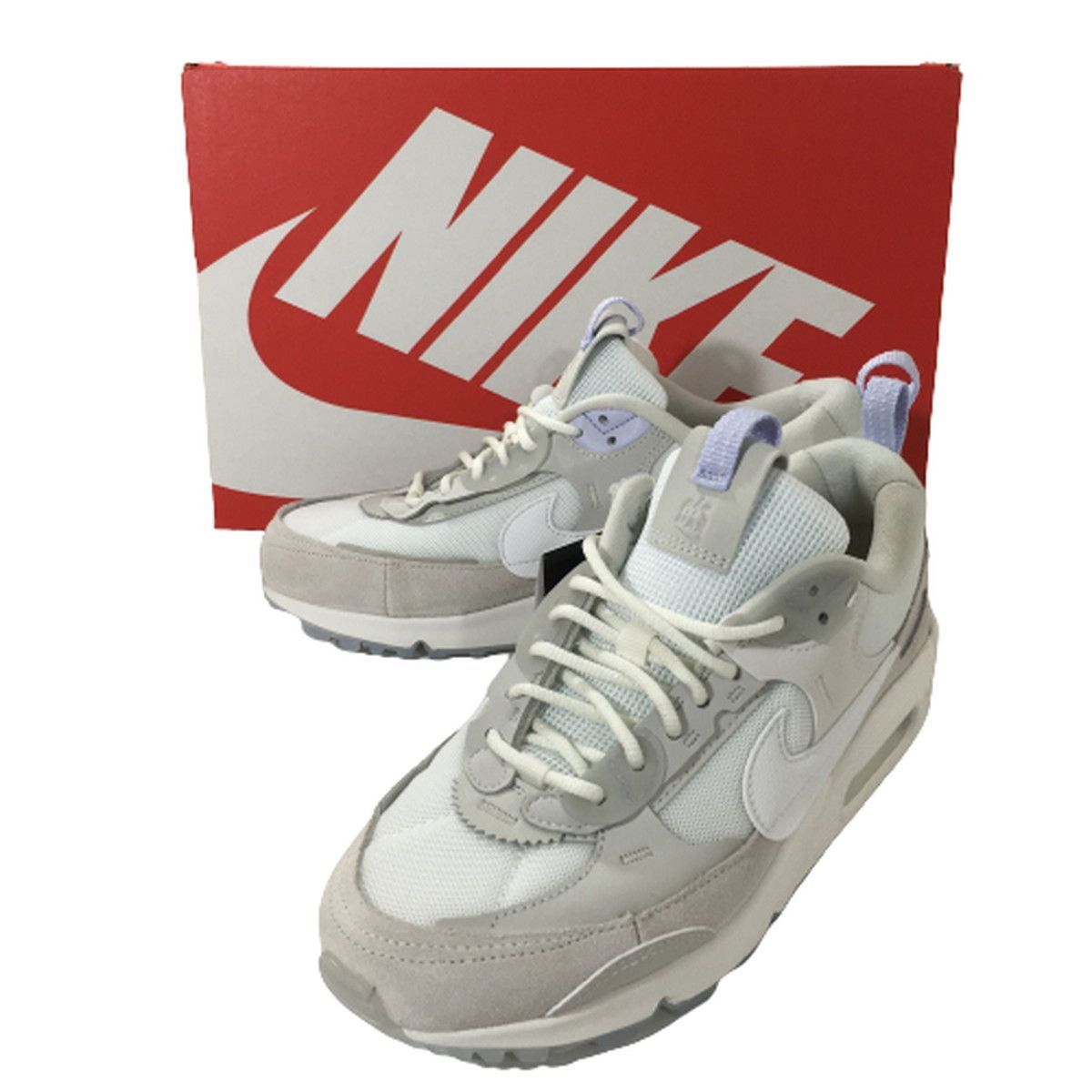 未使用品 ナイキ NIKE W AIR MAX 90 FUTURA SUMMIT WHITE DM9922-102