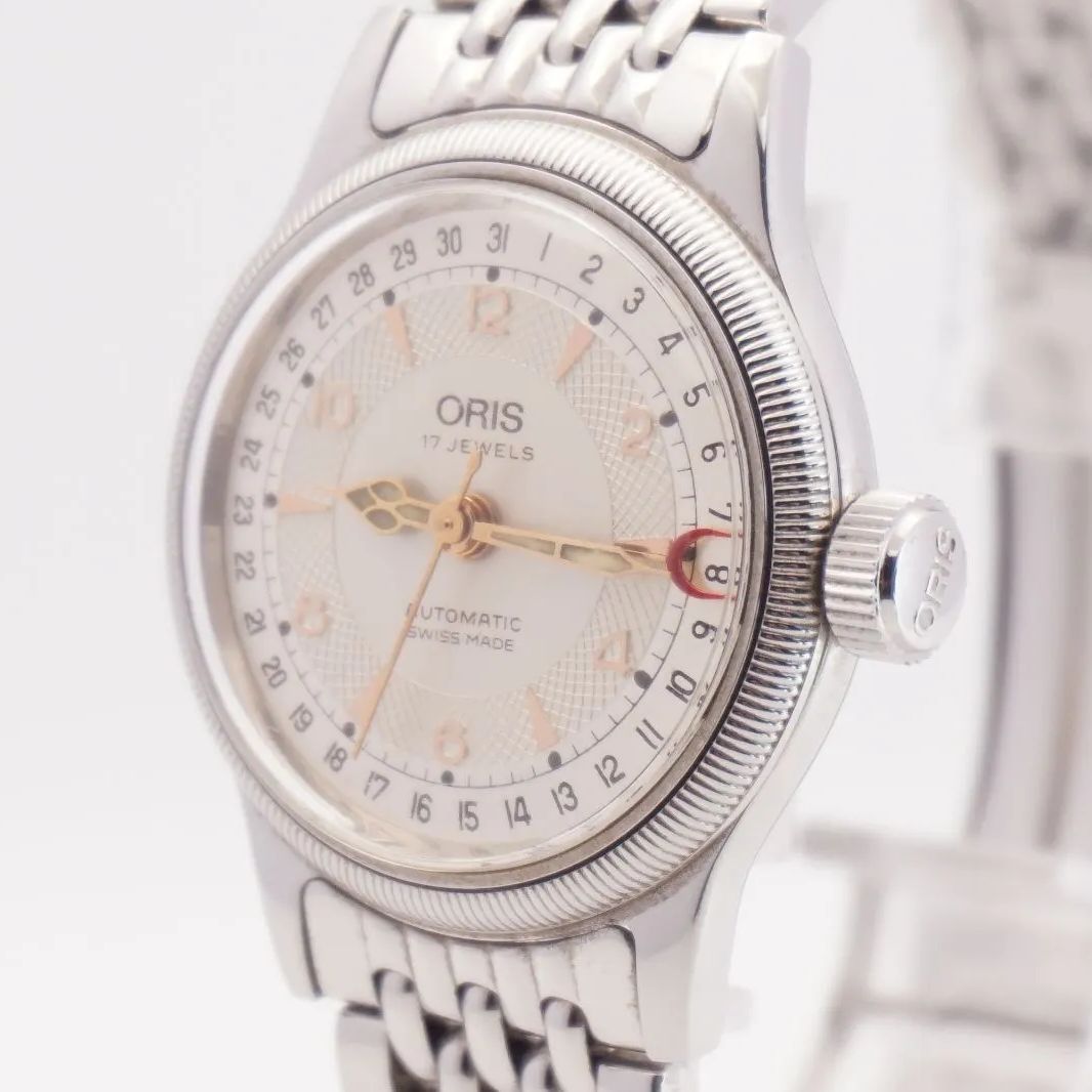 稼動品 オリス ORIS ビッグクラウン ポインターデイト 7400B