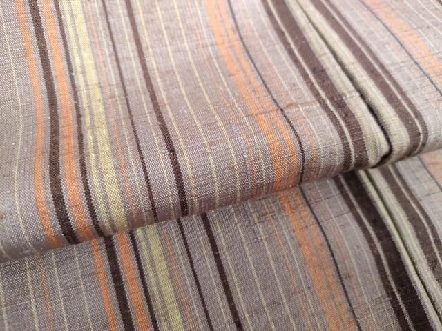平和屋着物○上質な紬 変わり縞 正絹 逸品 未使用 DAAQ3465ps - メルカリ 