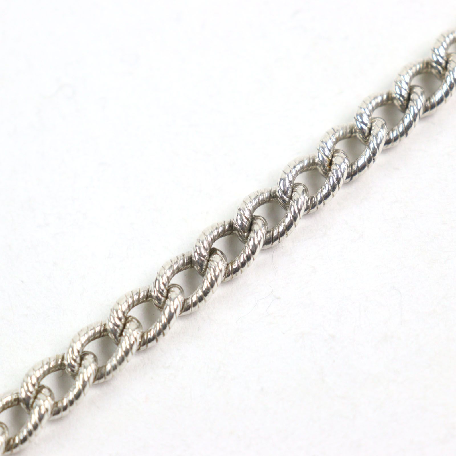 美品○TIFFANY&Co. ティファニー SV925 ロゴ刻印 ツイスト