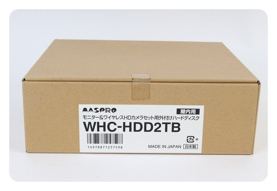 新品未使用マスプロWHC-HDD2TB ワイヤレスHDカメラ用HD 2TB