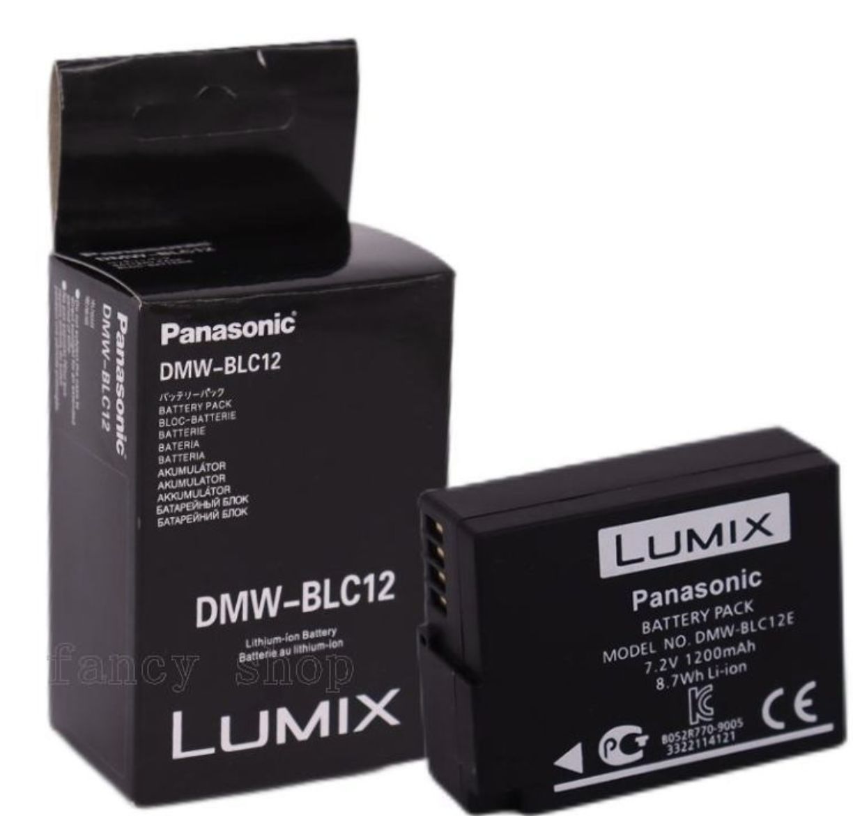 新品 パナソニック DMW-BLC12 純正 バッテリーパック [LUMIX DMC-FZ300