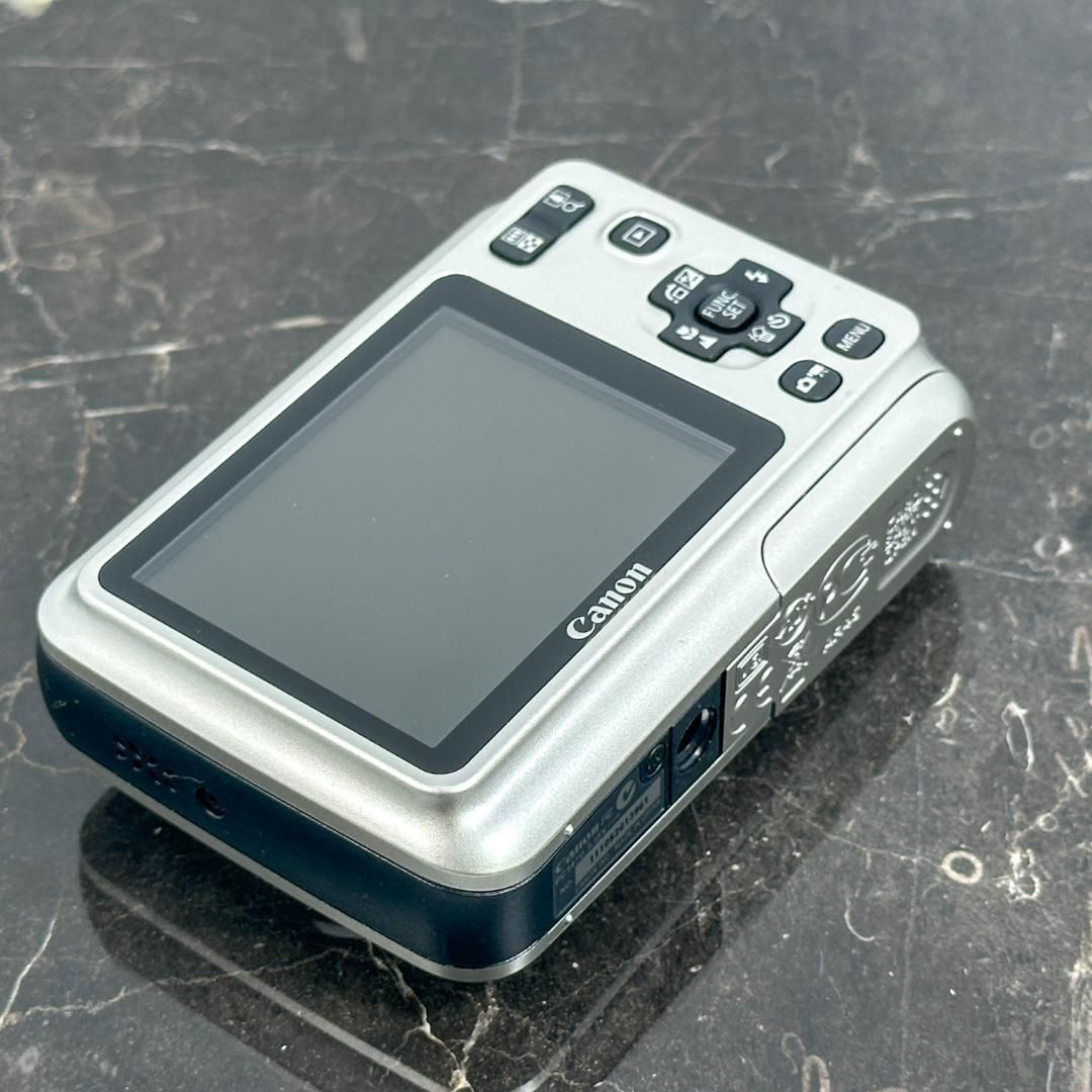 【美品】Canon PowerShot A495 シルバー 単3電池駆動 美品】Canon PowerShot A495 シルバー 単3電池駆動 - メルカリ