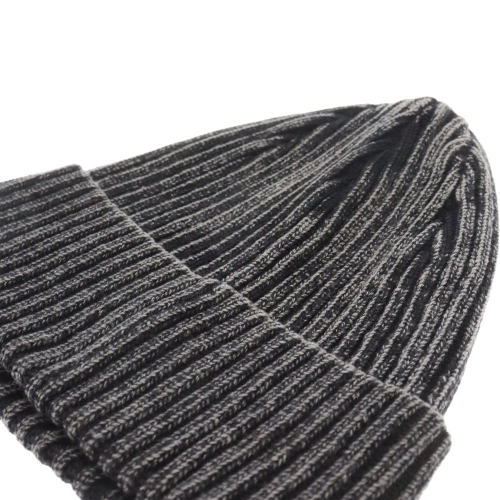 SUPREME (シュプリーム) 21SS Bleached Rib Beanie ロゴ刺繍 ブリーチ