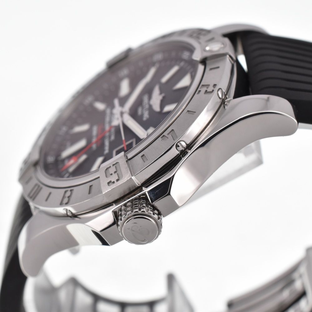 ブライトリング BREITLING A32390 アベンジャーⅡ GMT SS/ラバー 自動