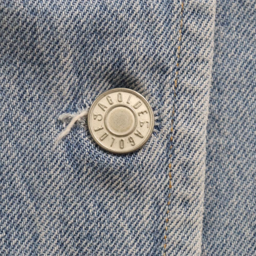 AGOLDE エーゴールドイー 70's Denim Vest Vネック デニムベスト インディゴ レディース AGOLDE (エーゴールドイー) 70's Denim Vest Vネック デニムベスト