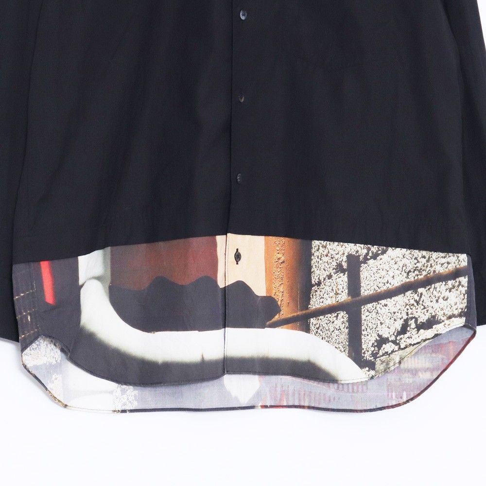 【中古・S・AD2022】 CDG HOMMEタイプライター 製品染め シャツ 中古・S・AD2022】 CDG HOMMEタイプライター 製品染め シャツ