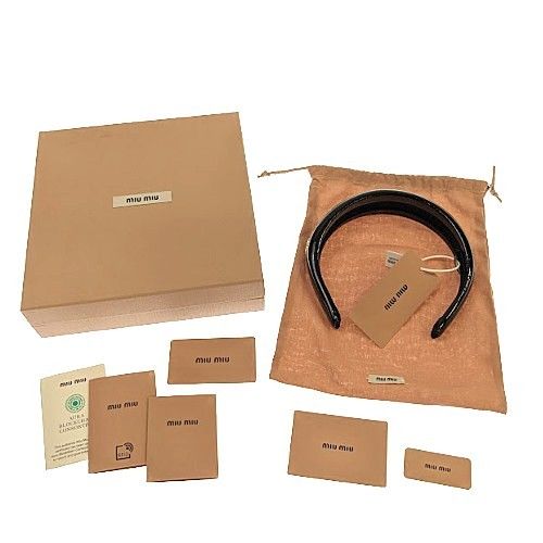 MIUMIU ミュウミュウ ヘアバンド 5IH025 WWW_DECORATOM_COM_BR