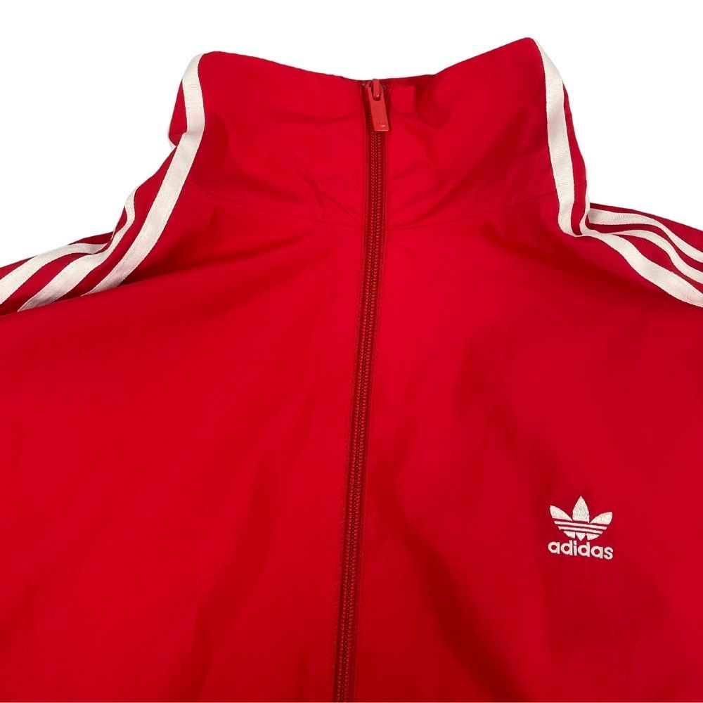 adidas - ADIDAS アディダス 品番 IV9336 レディース ADILENIUM オーバーサイズ トラックトップ ジャージ  レッド サイズ XXL 正規品 / 50367 ADIDAS アディダス 品番 IV9336 レディース ADILENIUM オーバー