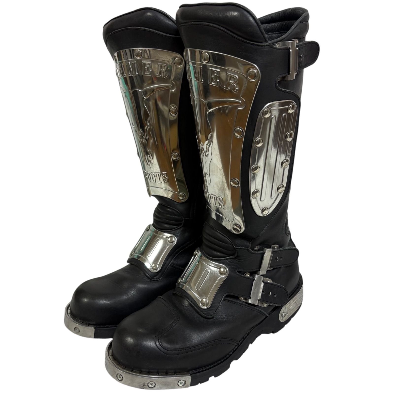 品 カドヤ KADOYA ハンマーブーツ 26cm ライダーブーツ ブラック