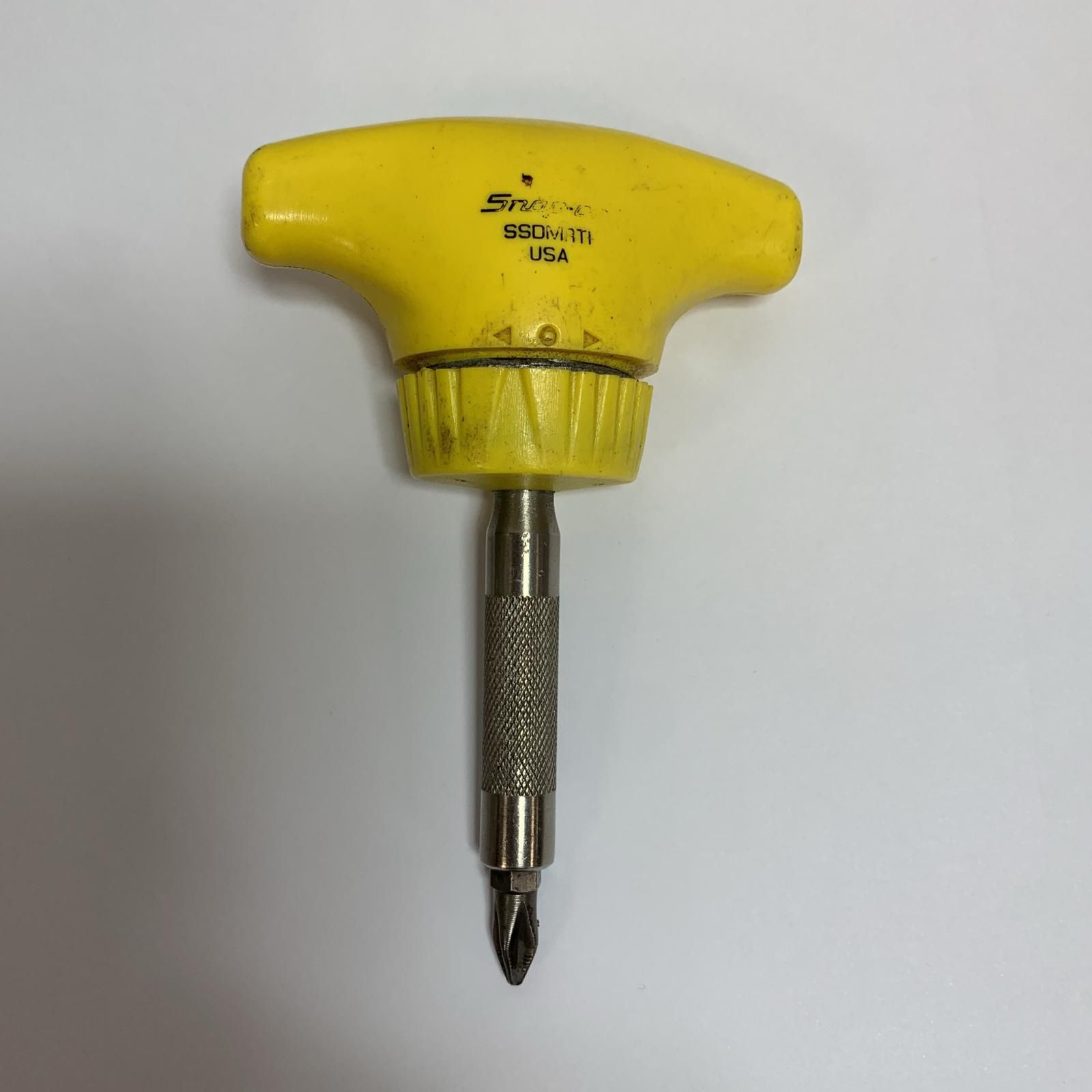 ♭♭Snap-on スナップオン Tラチェットドライバ SSDMRTI イエロー