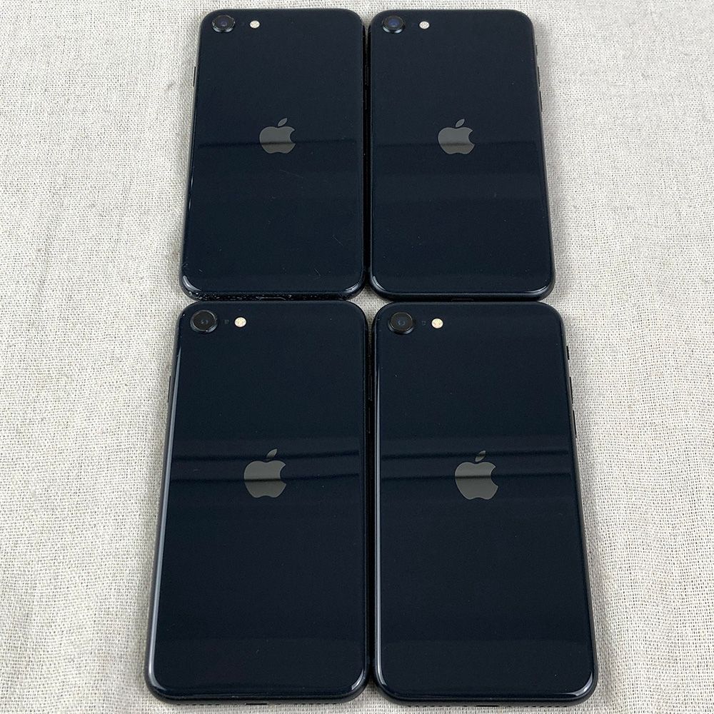 ◇ジャンク品◇【4点セット・SIMロック解除済】Apple iPhone SE (第3