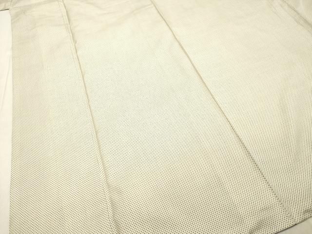 平和屋着物○本場大島紬 道中着セット 白大島 7マルキ 正絹 逸品