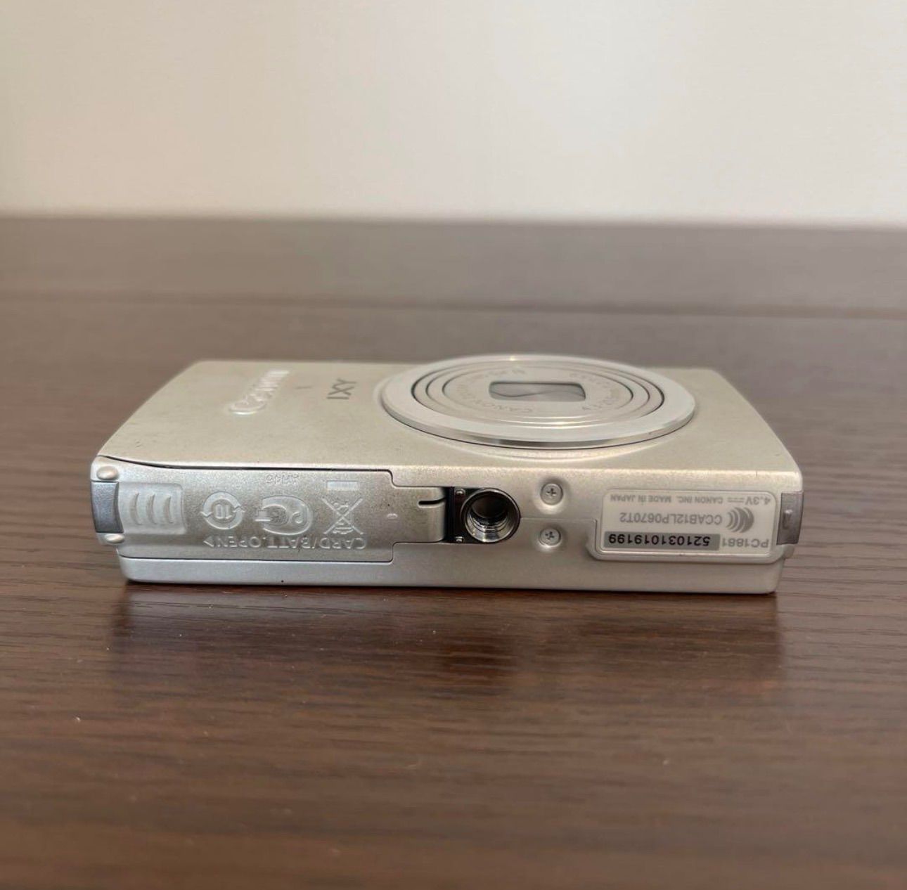 5011 Canon IXY 430F シルバー デジカメ IXY 430F - キヤノンカメラ