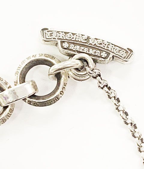 クロムハーツ  O RNG CRS BBYFAT ベイビーファットシルバーブレスレット メンズ クロムハーツ CHROME HEARTS O RNG CH W BABY FAT Oリング
