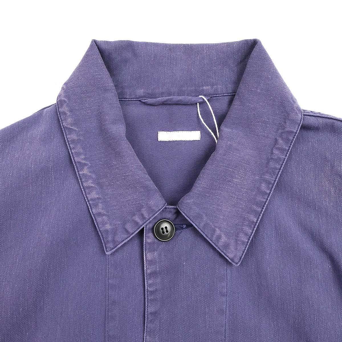 コモリ 24SS 美品 FADE BLUE コットンドリル オールインワン コモリ 24SS 美品 FADE BLUE コットンドリル オールインワン