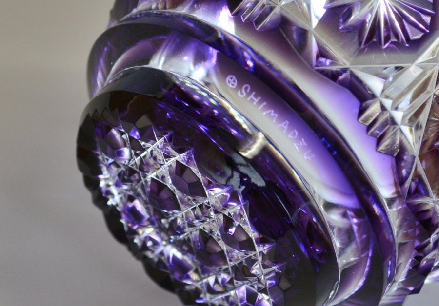 薩摩切子 被せガラス