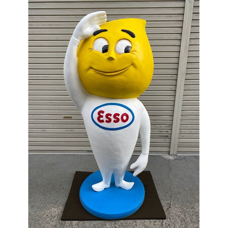 MICHELIN  EssO  フィギュア ESSO BOY エッソ君 等身大 フィギュア 横64cm×奥行き62cm×高さ