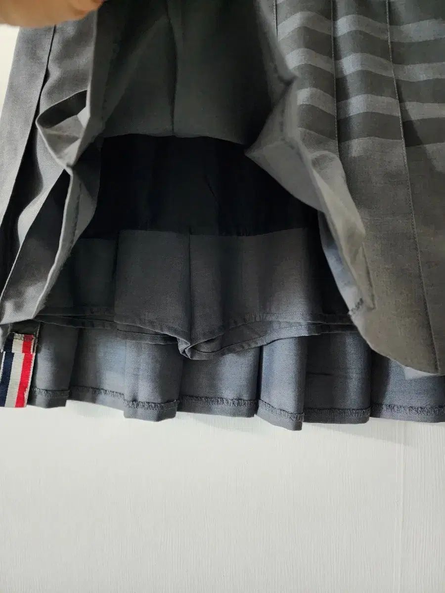 Thom Browne トム ブラウン スタイル ゴルフ プリーツ スカート グレー 3 27