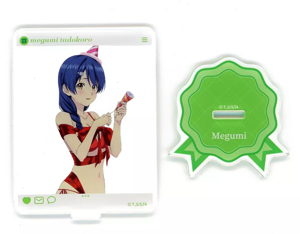 くじ引き堂 食戟のソーマ S賞 BIGアクリルスタンドフィギュア 田所恵