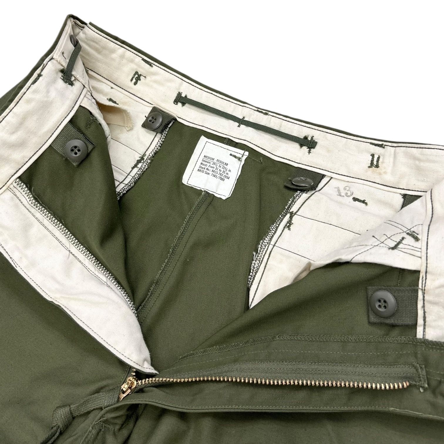US ARMY M65 カーゴパンツ medium-regular 70年代実物 U.S.ARMY