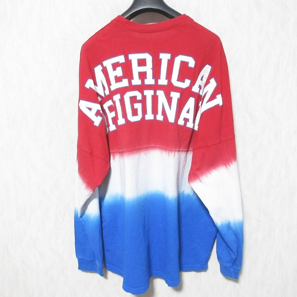 良品 SPIRIT JERSEY スピリットジャージー ディズニー ミッキー アメリカンオリジナル タイダイ Tシャツ カットソー L マルチカラー メンズ レディース 古着 中 良品 SPIRIT JERSEY スピリットジャージー ディズニー ミッキー