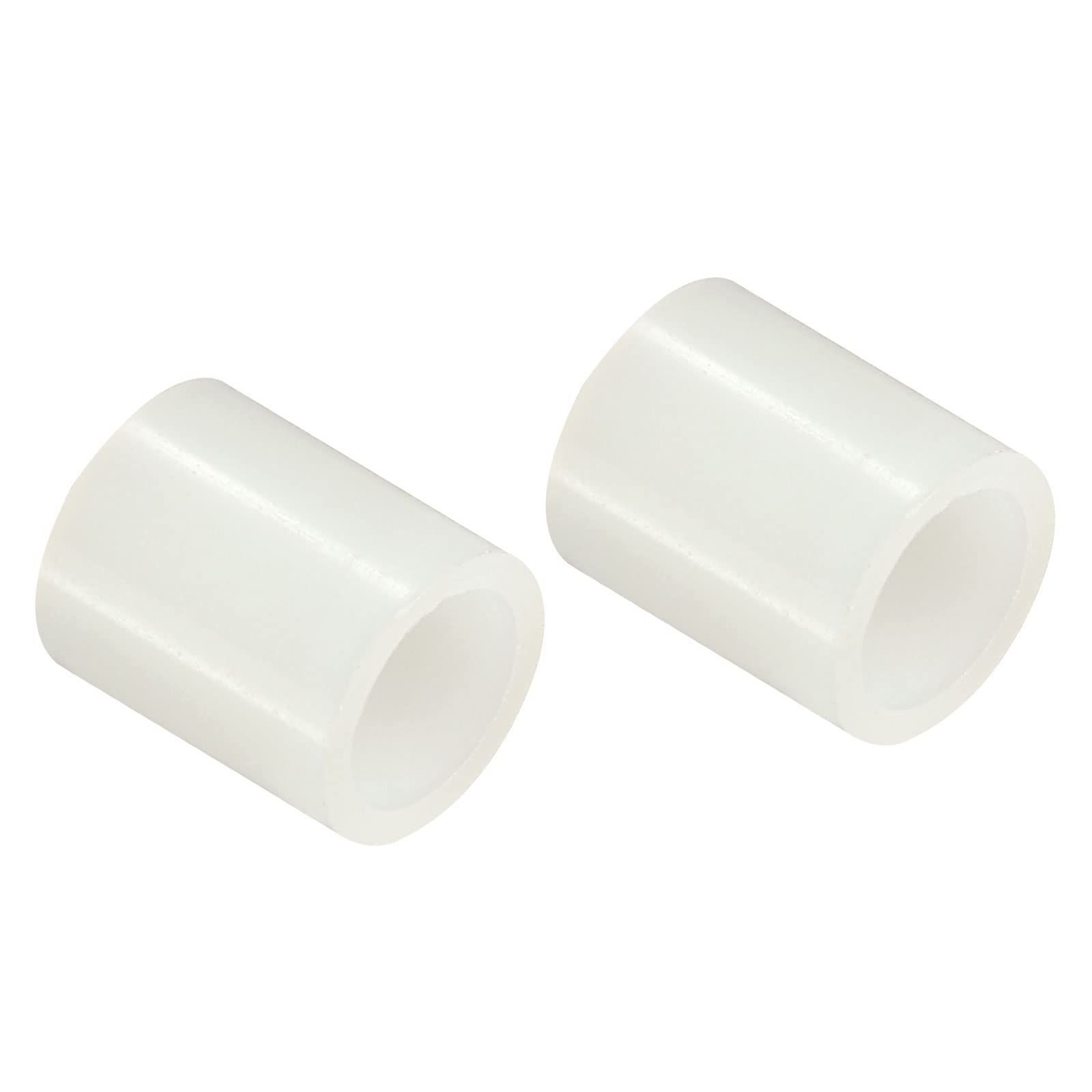 テレビ壁掛け 3 Dプリンター M 5ねじブロック用 8 mm長さ x コンセント用 7 mm外径 5 mm内径 ナイロン ホワイト 丸型スペーサーワッシャー PATIKIL