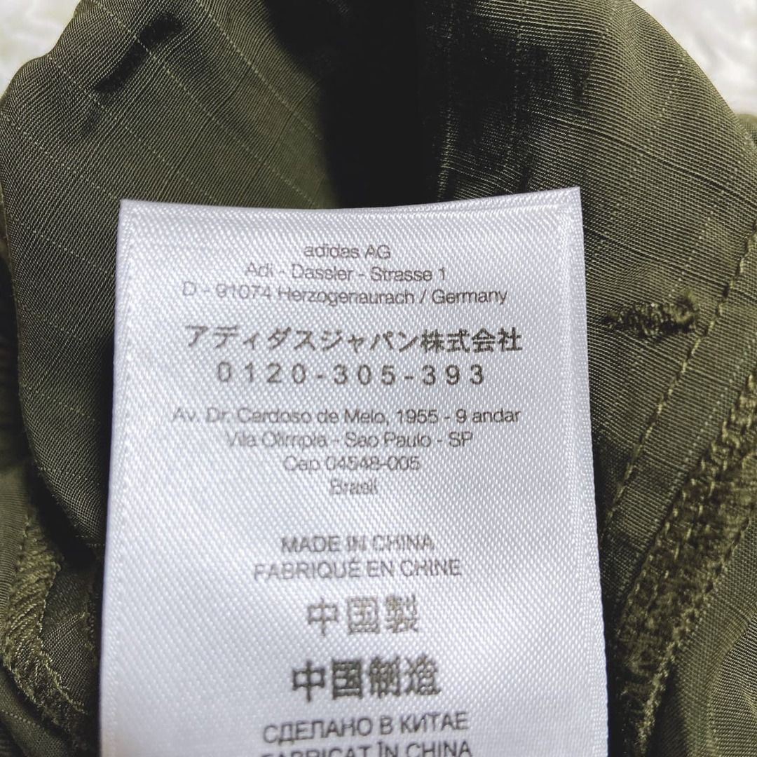 【送料無料】 Y-3 × adidas ワイスリー × アディダス カーゴパンツ オリーブ タフタ クラシックライトリップストップ ユーティリティ パンツ サイズS 大幅値下げ！ 