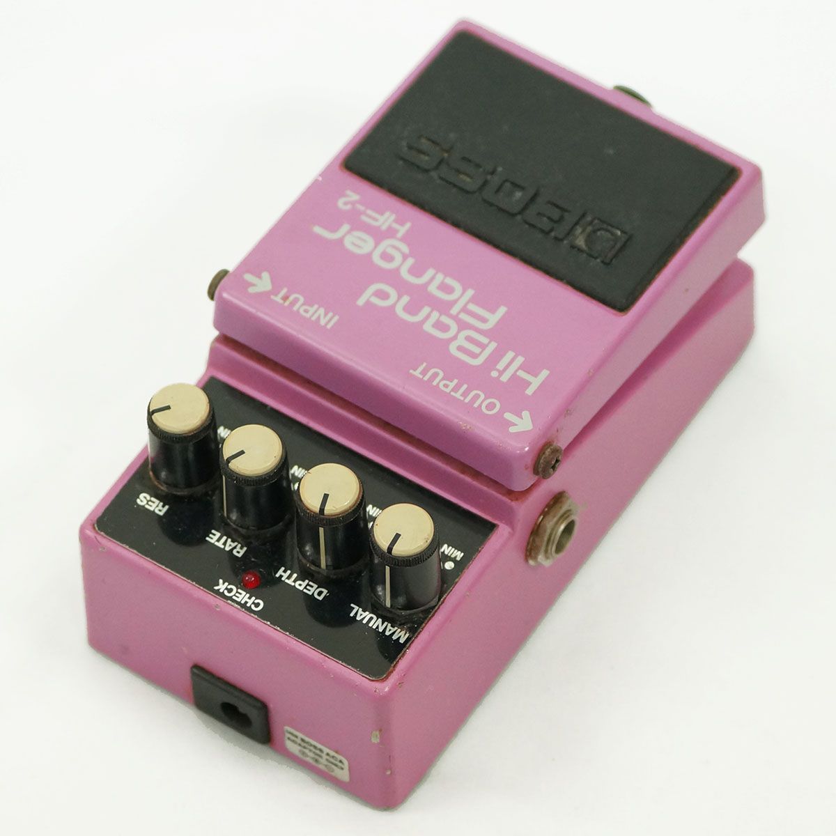 BOSS　HF-2　Hi Band Flanger　エフェクター HF-2 Hi Band Flanger（ハイバンドフランジャー） │ BOSSマニア