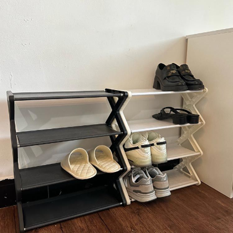 2点セット シューズラック 靴箱 下駄箱 シューズボックス