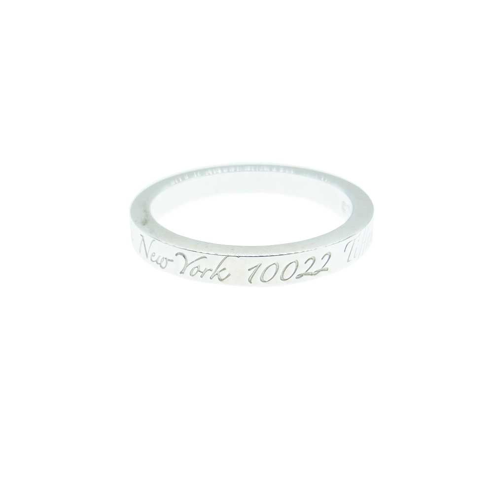 TIFFANY&Co. ティファニー リング 727 Fifth Avenue New York
