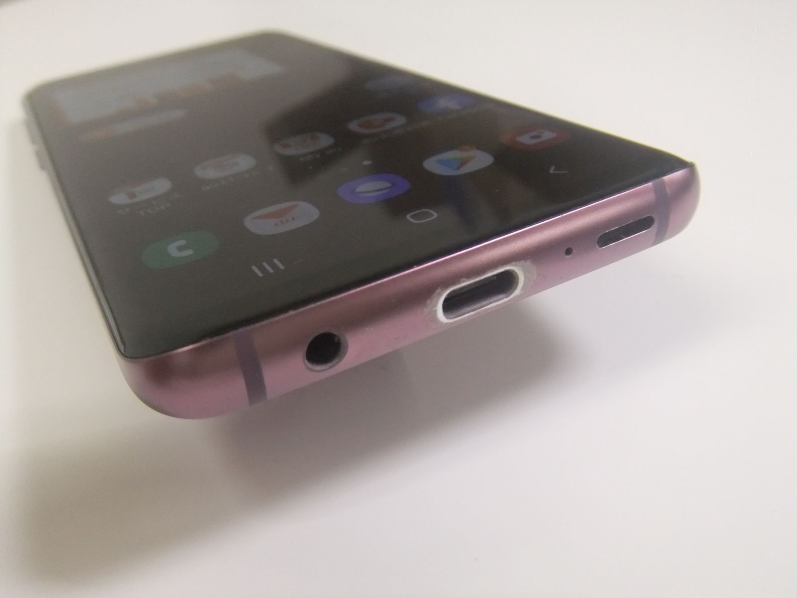 中古】 Galaxy S9 SCV38 ライラックパープル au SIMロック解除済