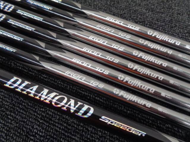 中古 シャフト フジクラ DIAMOND SPEEDER IRON 10 S 7本//0[6872