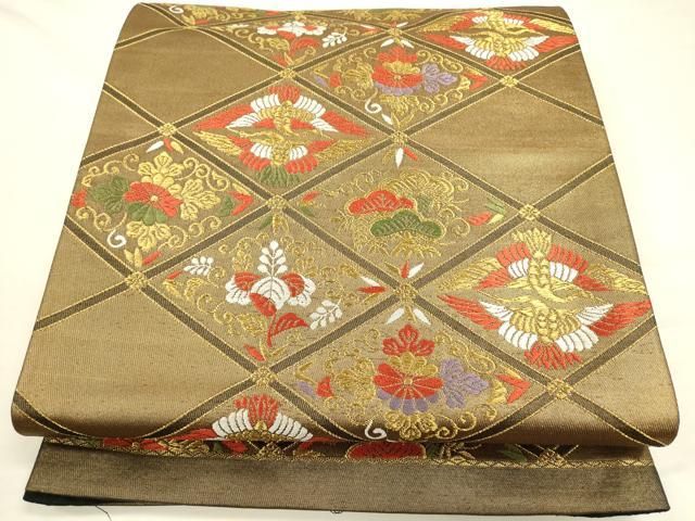 平和屋本店□極上 伝統工芸士 七代目 吉澤与市 男性 紬 アンサンブル  