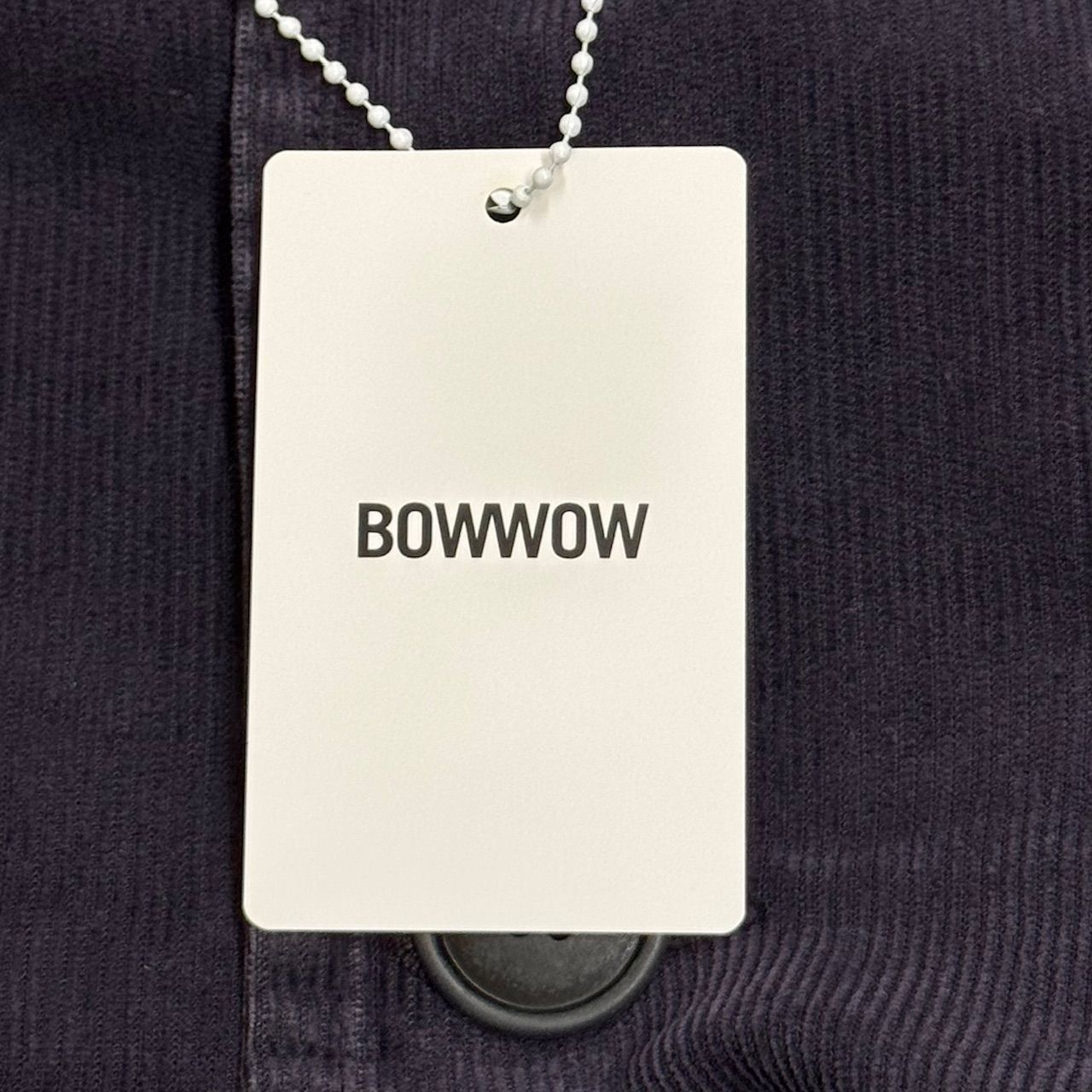 参考上代60500円 未使用品 BOWWOW 24AW PRISONER CORDS JK