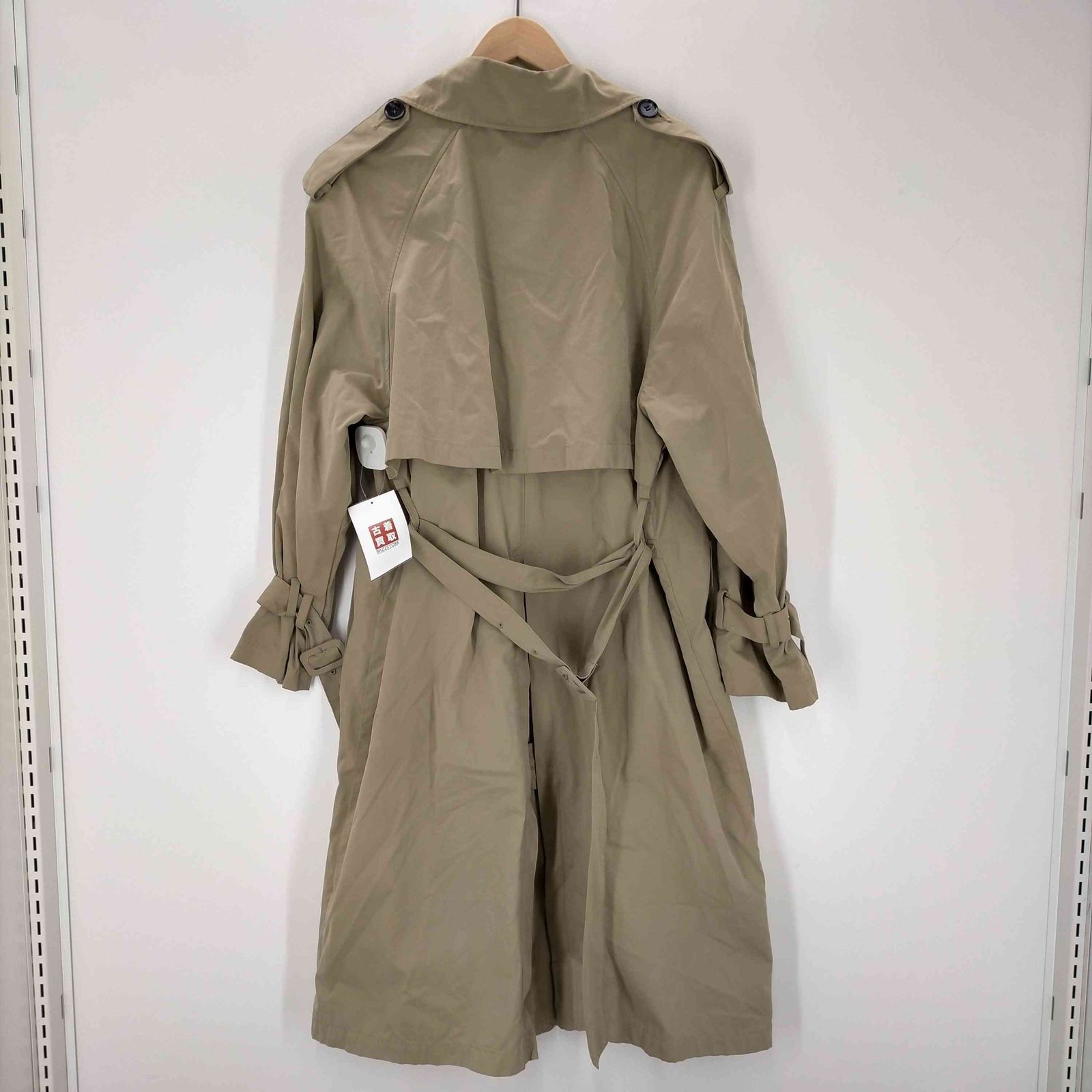 新品同様 ZARA トレンチコート 人気商品 完売 ザラ Yahoo!オークション - 美品 ZARA エコレザートレンチコート