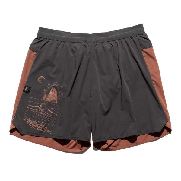 Run Amok ラン アモック ハーフパンツ 5インチ ALTA 5 RS325-ONX メンズ ONYX メンズ ロアークリバイバル ROARK Revival アルタ ショーツ コンプレッションライナー ランニング トレイルランニング トレラン