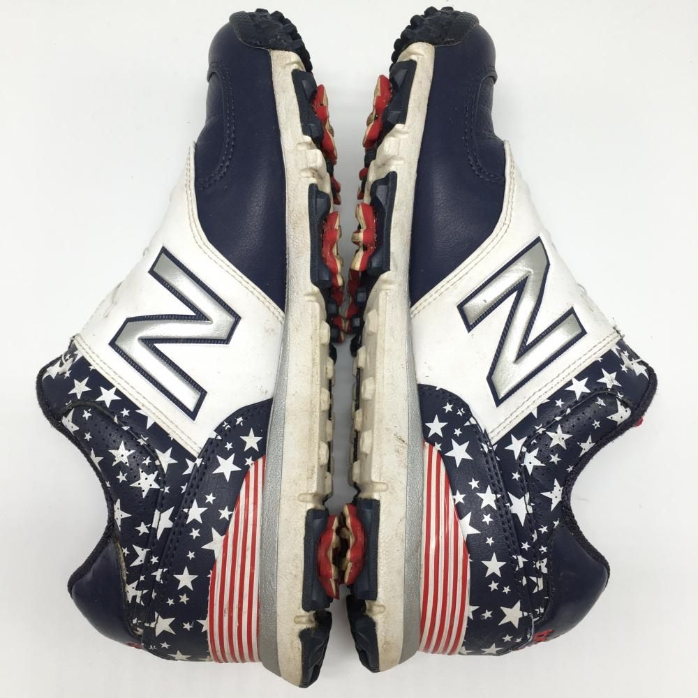 ★SALE10％OFF★ニューバランス ゴルフシューズ ネイビー×白 星 WGB574US BOA  レディース 25 ゴルフウェア New Balance