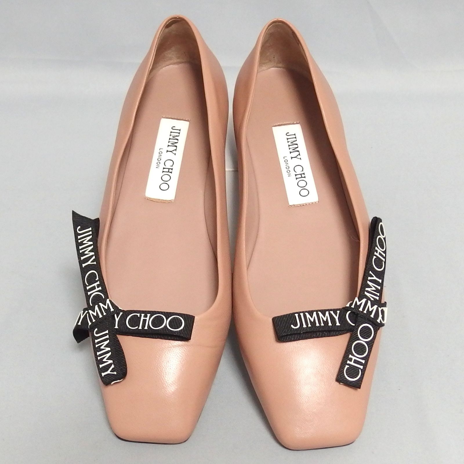 JIMMY CHOO/フラットパンプス/size39/スタッズ/ピンクベージュ 楽天市場】ジミーチュウ バレエシューズ フラットシューズ アデ