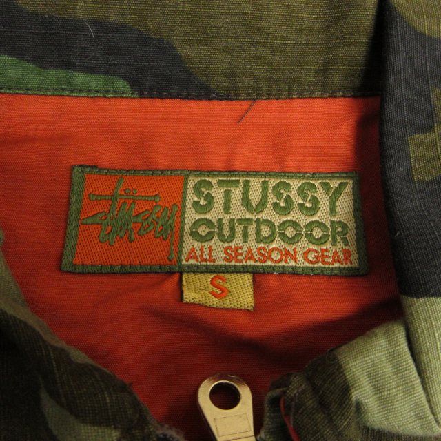ステューシー STUSSY OUTDOOR タグ付き オールド OLD 90s カモフラ