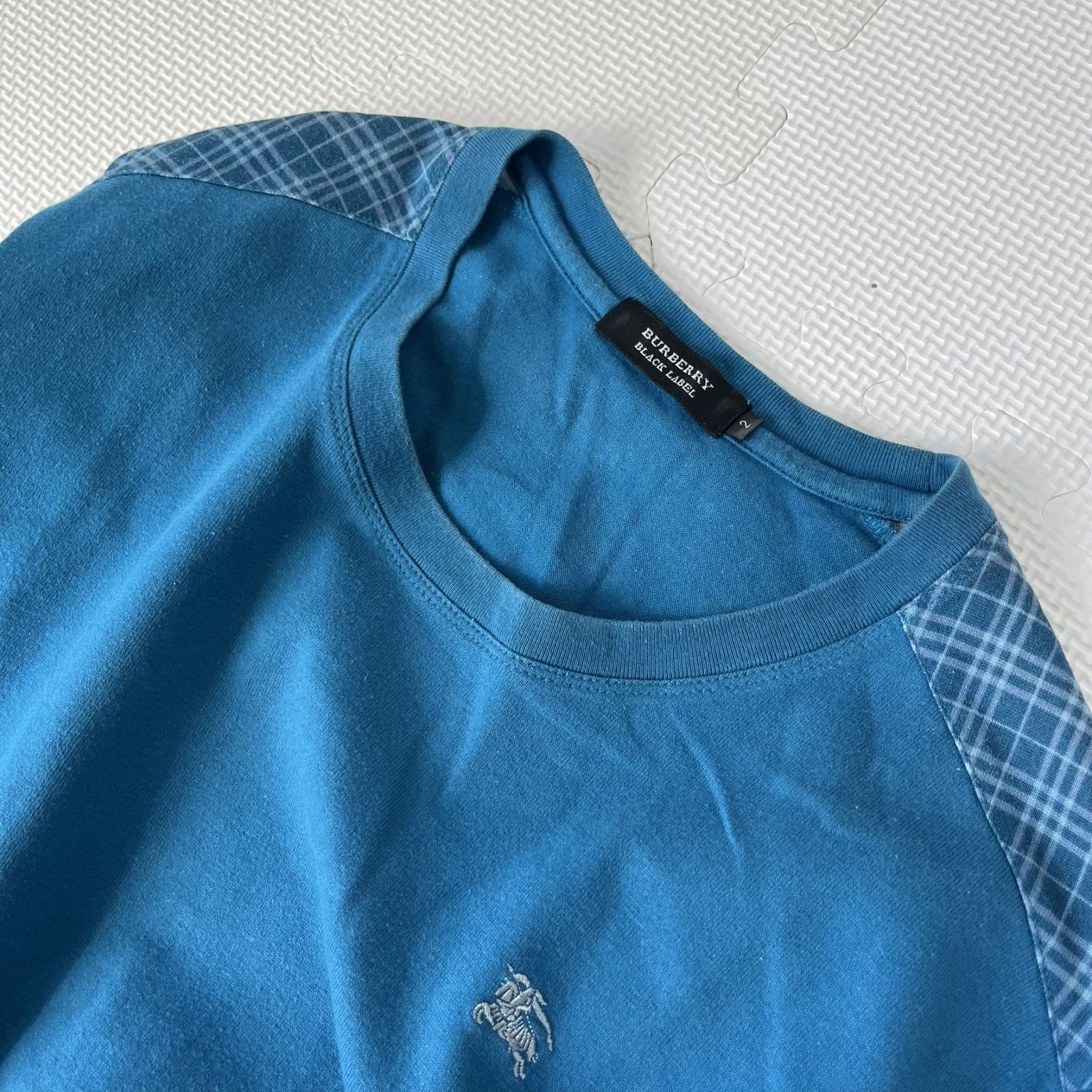 BURBERRY】バーバリー Tシャツ 長袖トップス トップス 2 ブルー系