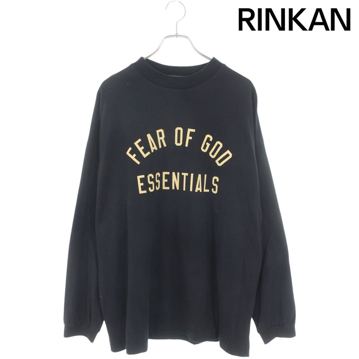 フォグ  ESSENTIALS ロゴプリント長袖カットソー メンズ S