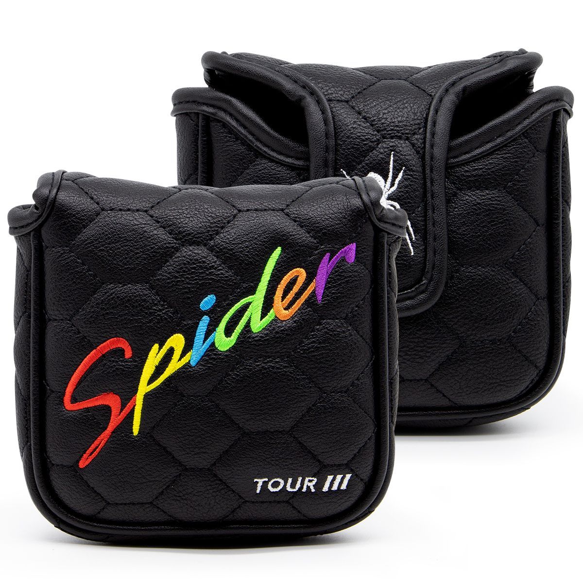 Spider パター ヘッドカバー付き 未使用 ヘッドカバー パターカバー マレット オデッセイ2ボール